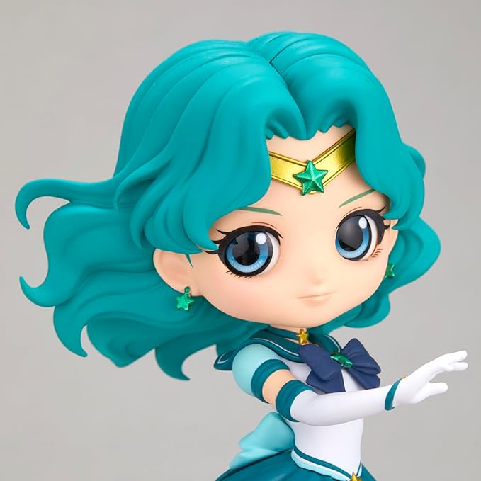 Banpresto - Pretty Guardian Sailor Moon Cosmos The Movie - Eternal Sailor Neptune (ver. A), Bandai Spirits Q Posket Figure - Figurio