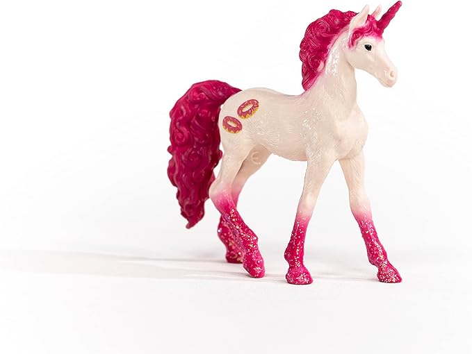 Schleich Bayala® 70741 Toy Figure Collectible Unicorn Donut 6.3 inch - Figurio