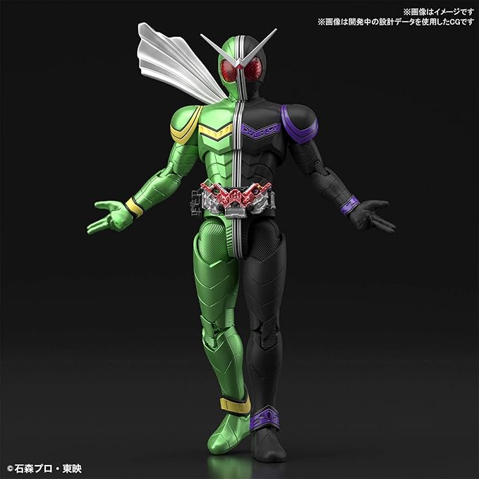 Bandai Hobby Figure-Rise Standard Kamen Rider Double Cyclone Joker Kamen Rider, Multi - Figurio