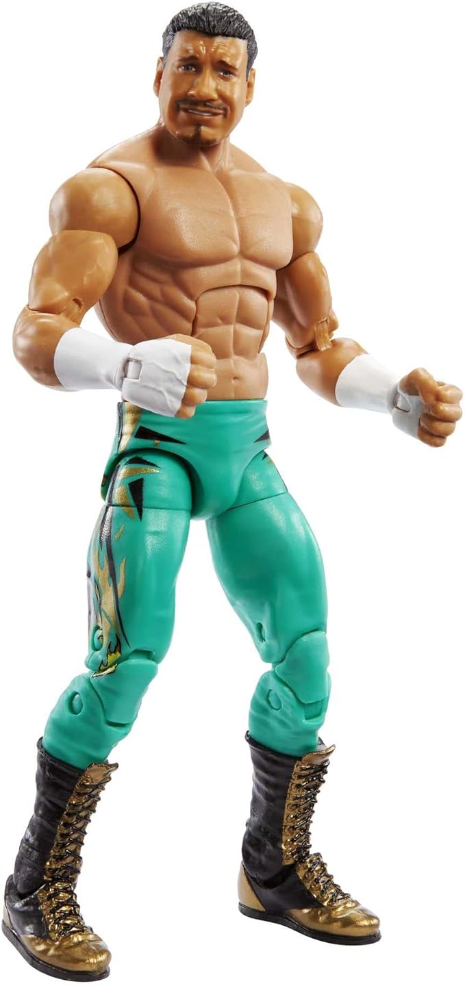 Mattel WWE Eddie Guerrero Elite Collection Action Figure, 6-inch Posable Collectible Gift for WWE Fans Ages 8 Years Old & Up - Figurio