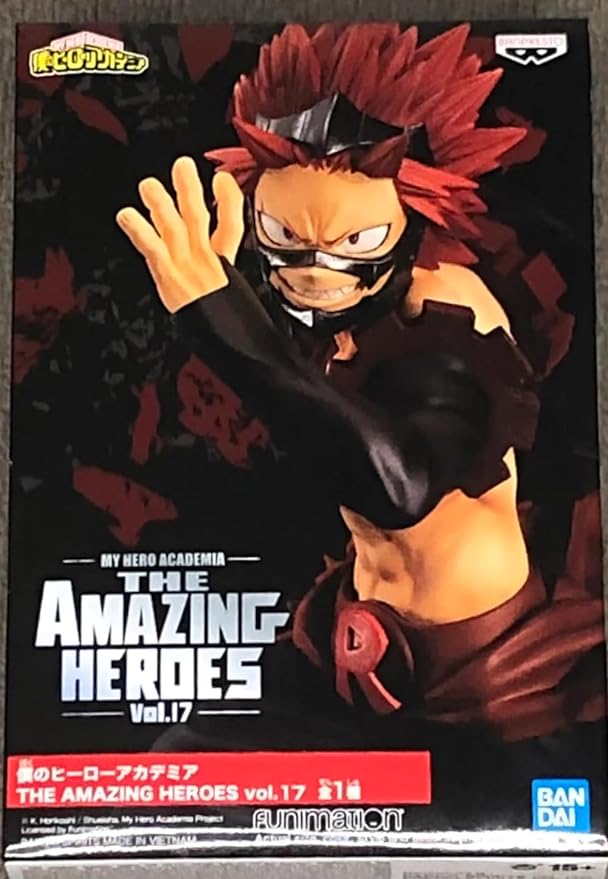 Banpresto My Hero Academia The Amazing Heroes Vol.17 Eijiro Kirishima Figure - Figurio