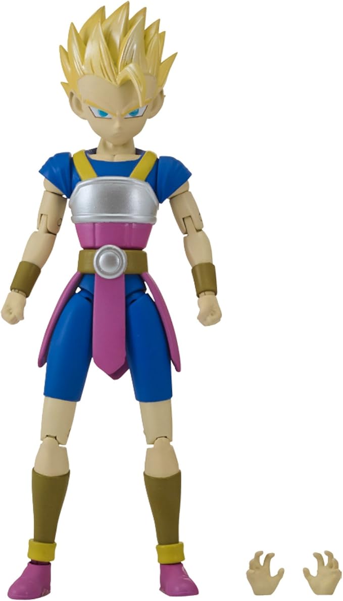 Bandai America - Dragon Ball Super Dragon Stars Super Saiyan Cabba - Figurio