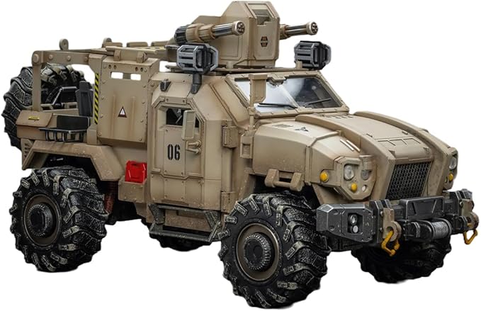 JOYTOY 1/18 Action Figures Cyclone Assauit Armored Car Collection Models Christmas Birthday Gifts - Figurio