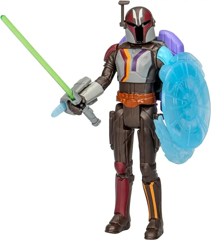 STAR WARS Epic Hero Series Sabine Wren 4-Inch Deluxe Action Figure & 4 Accessories, Toys for 4 Year Old Boys and Girls - Figurio