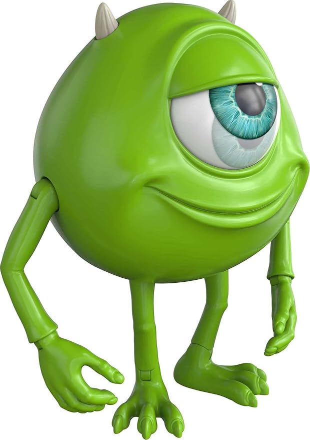 Disney Pixar Featured Favorites Celia Mae & Mike Wazowski Monsters Inc. Collectable Figures & Accessories, Highly Posable Authentic Look, Collectors Gift Age 6 Years & Up - Figurio