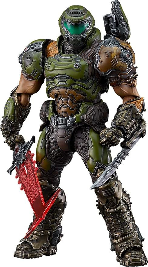 Good Smile Doom Eternal: Doom Slayer Figma Action Figure, Multicolor - Figurio