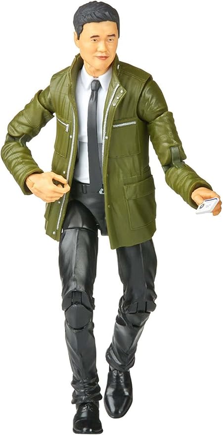 Marvel Legends Series MCU Disney Plus Wandavision Agent Jimmy Woo Action Figure 6-inch Collectible Toy, 1 Accessory and 2 Build-A-Figure Parts - Figurio