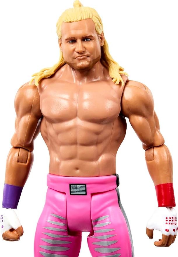 Mattel WWE Dolph Ziggler Basic Action Figure, 10 Points of Articulation & Life-like Detail, 6-inch Collectible - Figurio