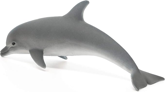 Schleich Wild Life Realistic Dolphin Figurine - Authentic and Highly Detailed Aquatic Animal Toy, Durable for Education and Fun Play, Perfect for Boys and Girls, Ages 3+ - Figurio