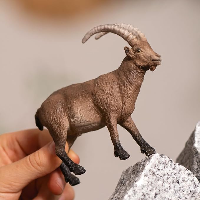 Schleich Wild Life New 2024 Wild Animal Toy Capricorn Figurine - Figurio