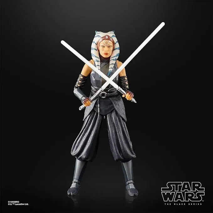 STAR WARS The Black Series Ahsoka Tano Toy 6-Inch-Scale The Mandalorian Collectible Action Figure, Toys for Kids Ages 4 and Up - Figurio