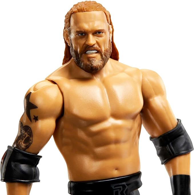 Mattel WWE Edge Basic Action Figure, 10 Points of Articulation & Life-like Detail, 6-inch Collectible - Figurio