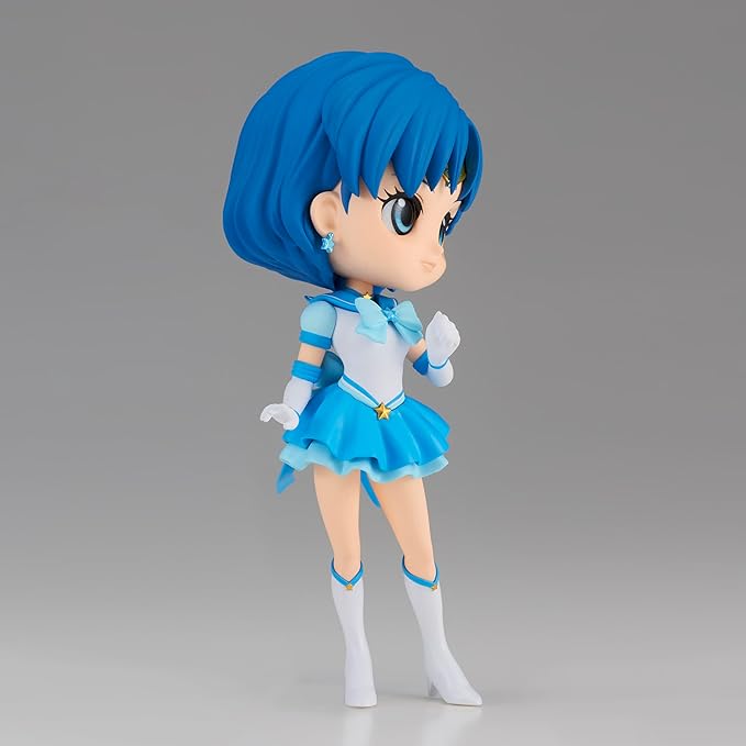 Banpresto - Pretty Guardian Sailor Moon Cosmos The Movie - Eternal Sailor Mercury (ver. B), Bandai Spirits Q Posket Figure - Figurio