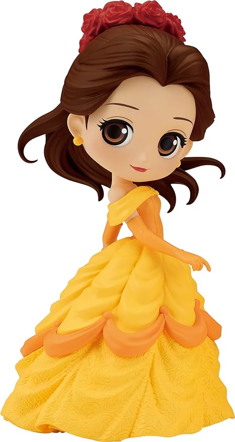 Banpresto - Disney Characters - Flower Style - Belle (ver. A), Bandai Spirits Q Posket Figure - Figurio