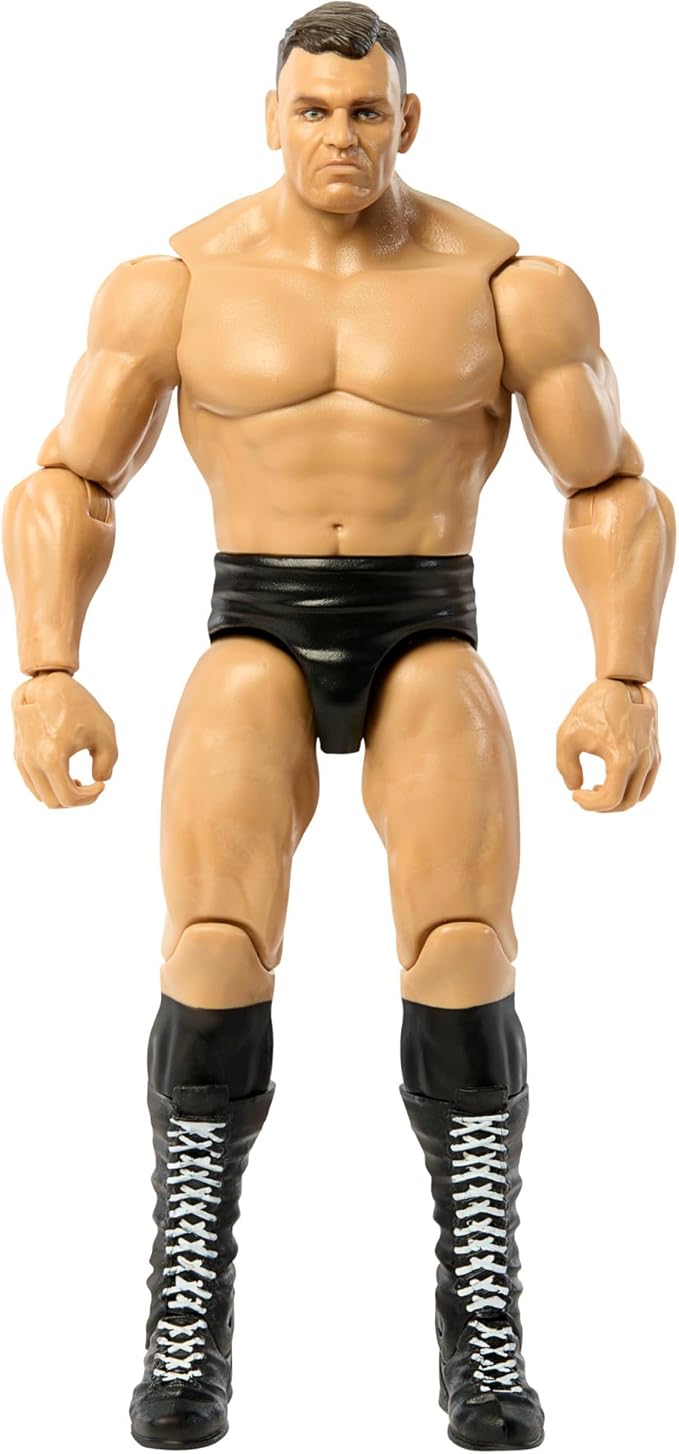 Mattel WWE Action Figure, 6-inch Collectible Gunther with 10 Articulation Points & Life-Like Look - Figurio