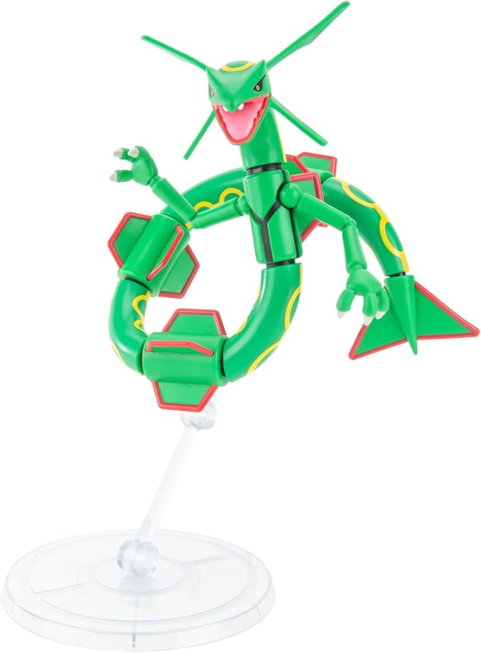 Pokemon Select Super-Articulated 6-inch Rayquaza - Authentic Details - Select Series - Figurio