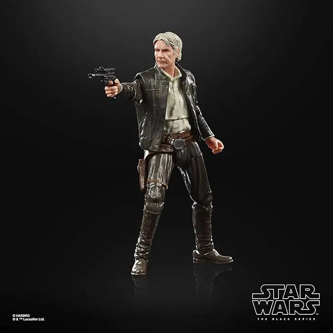 STAR WARS The Black Series Archive Han Solo Toy 6-Inch-Scale The Force Awakens Collectible Action Figure, Toys for Kids 4 and Up (Pack of 3) - Figurio