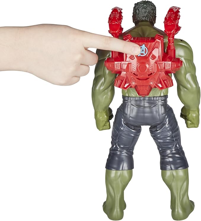 Marvel Infinity War Titan Hero Series Hulk with Titan Hero Power FX Port - Figurio