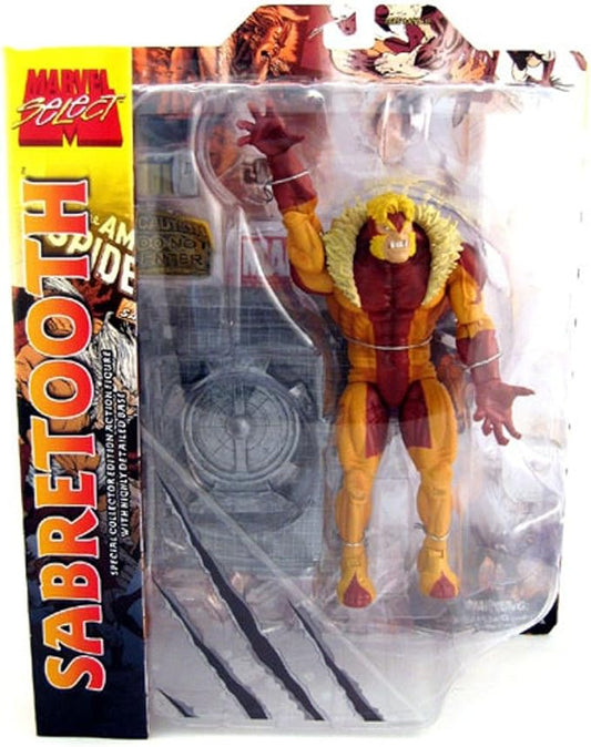 Diamond Select Toys Marvel Select Sabretooth Action Figure - Figurio