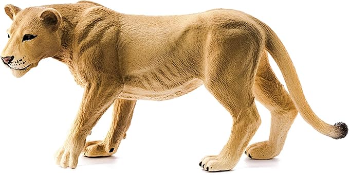 Schleich Wild Life Realistic Lioness Figurine - Authentic and Highly Detailed Wild Animal Toy, Durable for Education and Fun Play for Kids, Perfect for Boys and Girls, Ages 3+ - Figurio