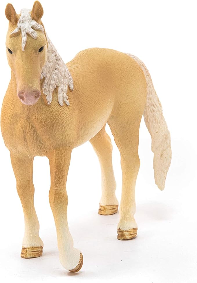 Schleich Horse Club, Animal Figurine, Horse Toys for Girls and Boys 5-12 Years Old, Akhal-Teke Stallion, Ages 5+ - Figurio