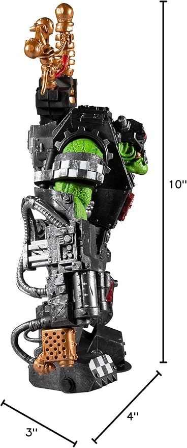 Warhammer 40,000 Ork Big Mek Mega Action Figure with Accessory - Figurio