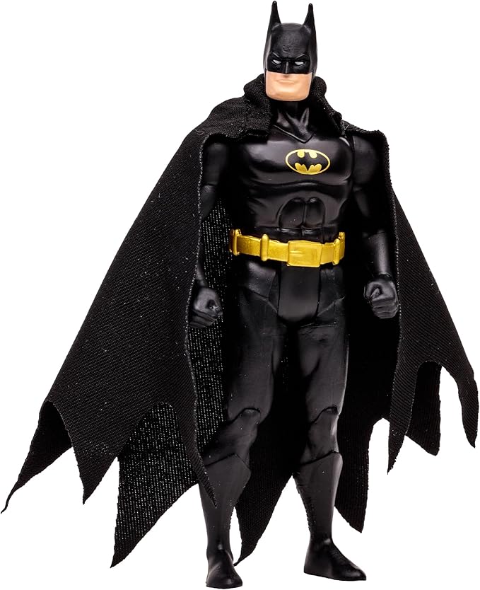 McFarlane Toys - DC Super Powers Batman (Black Suit) 4.5in Action Figure - Figurio