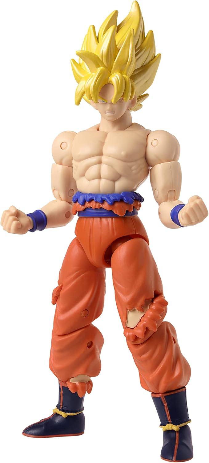 Dragon Stars Series - Dragon Ball Super - Super Saiyan Goku (Battle Damage Ver.) vs Super Saiyan Broly Battle Pack Action Figure Set - Figurio