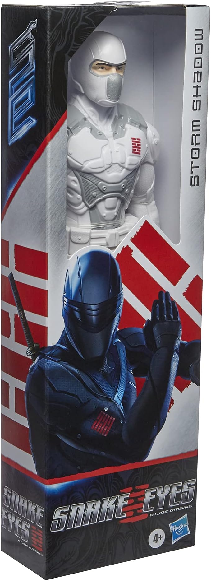 Snake Eyes: G.I. Joe Origins Storm Shadow Collectible 12-Inch Scale Action Figure with Ninja Sword Accessory, Toys for Kids Ages 4 and Up - Figurio