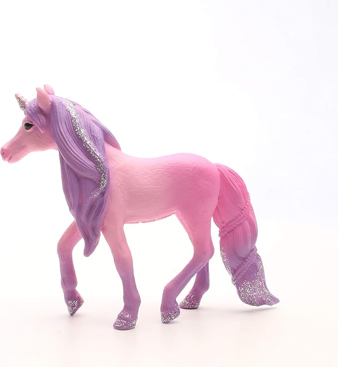 Schleich bayala, Unicorn Toys, Unicorn Gifts for Girls and Boys 5-12 years old, Lenuja Unicorn Foal - Figurio