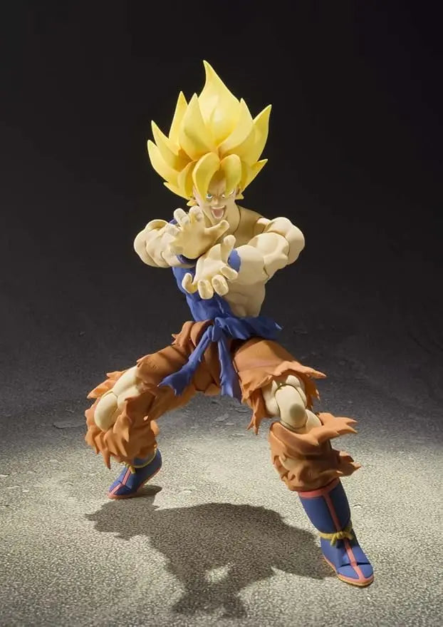 Bandai Tamashii Nations Dragon Ball Z Super Saiyan Goku Super Warrior Awakening S.H. Figuarts Action Figure - Figurio