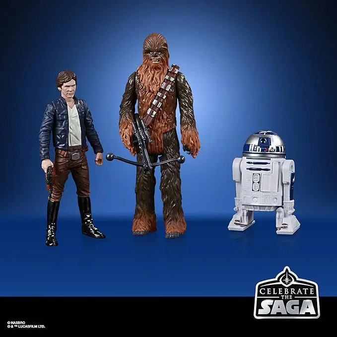 STAR WARS Celebrate The Saga Toys Rebel Alliance Figure Set, 3.75-Inch-Scale Collectible Action Figure 5-Pack, Toys for Kids Ages 4 & Up (Amazon Exclusive) - Figurio