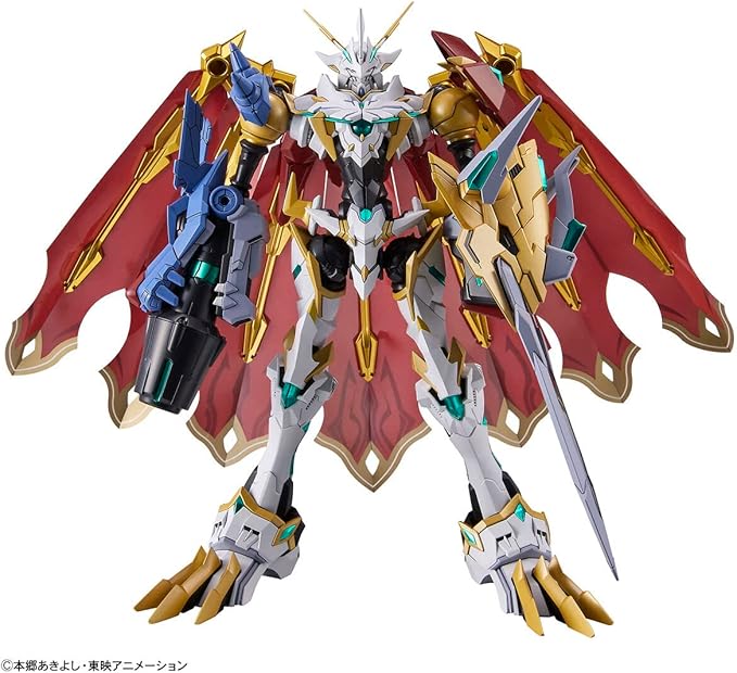 Bandai Hobby - Digimon - Omegamon X-Antibody, Bandai Spirits Figure-Rise Standard Amplified Model Kit - Figurio