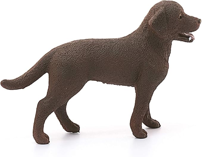 Schleich Farm World, Realistic Animal Toys for Kids and Toddlers, Labrador Retriever Dog Toy Figurine, Ages 3+ - Figurio