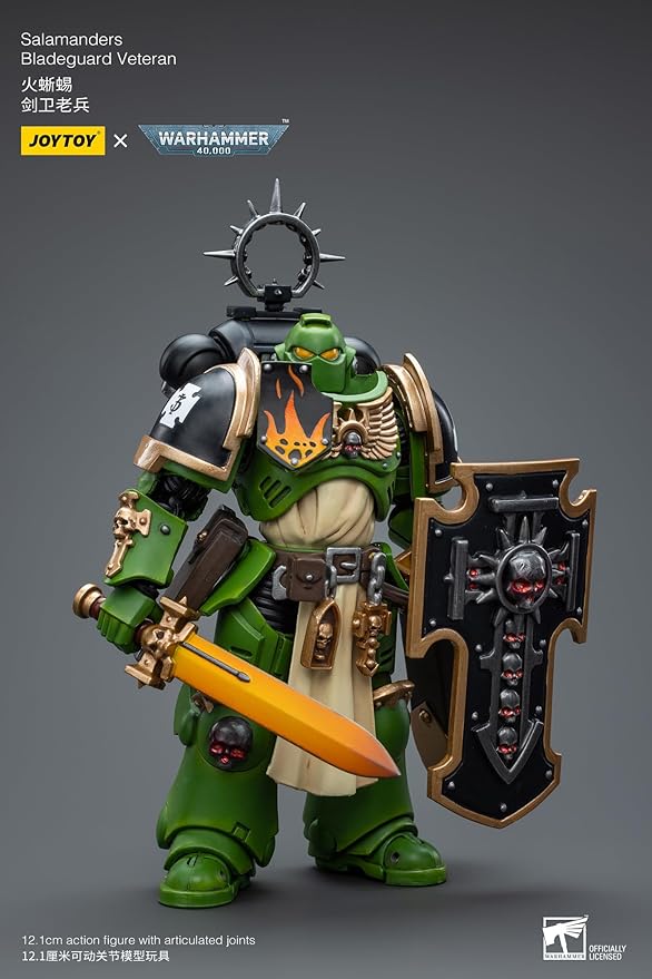 JOYTOY Salamanders Bladeguard Veteran - Figurio