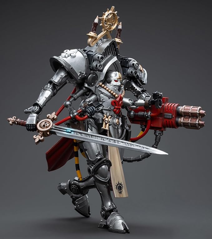 JOYTOY Warhammer 40K 1/18 Action Figures, Adepta Sororitas Order of The Argent Shroud Paragon Warsuit Sister Collaen Perfect for Collectors & Decor, an Ideal Figurine Gift - JT4669 - Figurio