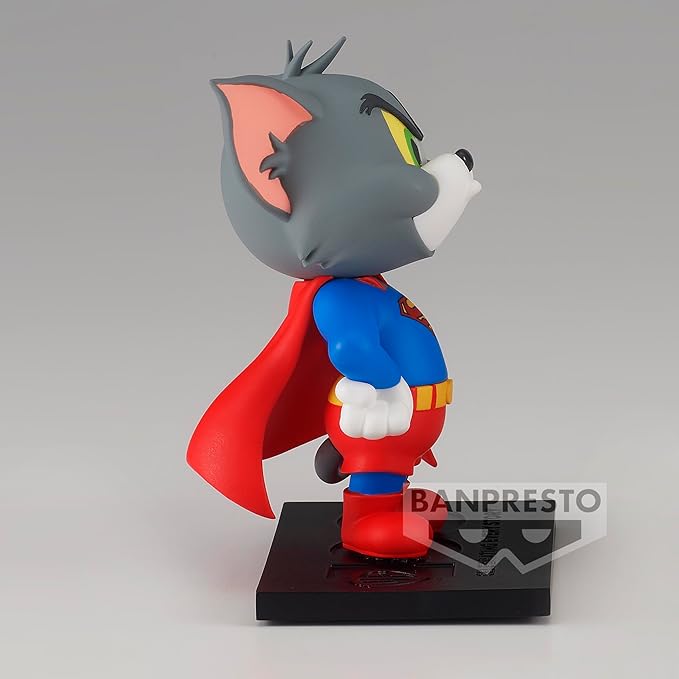 Banpresto - Tom and Jerry - WB 100th Anniversary - Tom (Tom and Jerry as Superman) (ver. A), Bandai Spirits Figure - Figurio