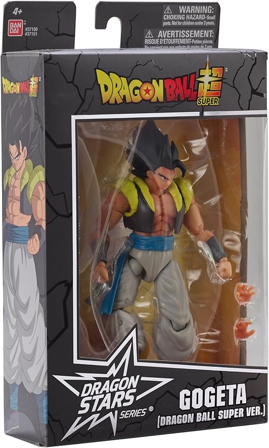 BANDAI Dragon Stars Figures Gogeta DBS Version| Dragon Ball Super Gogeta Action Figure | 17cm Articulated Dragon Ball Figure Dragon Stars Anime Figures Gogeta Toy | Anime Gifts and Merch - Figurio