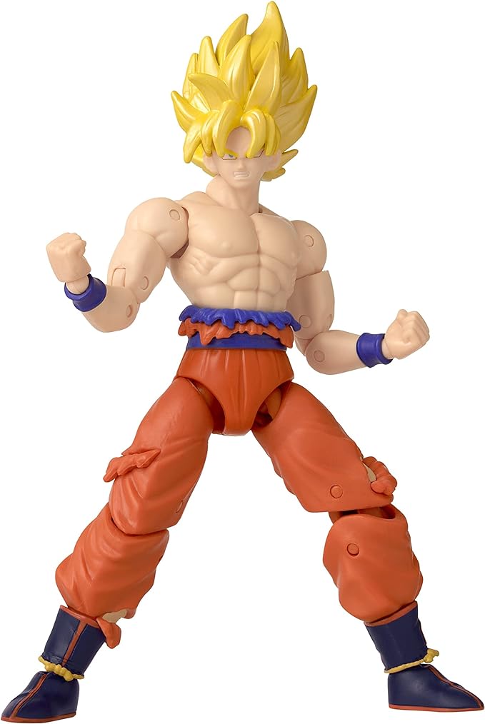 Dragon Stars Series - Dragon Ball Super - Super Saiyan Goku (Battle Damage Ver.) vs Super Saiyan Broly Battle Pack Action Figure Set - Figurio