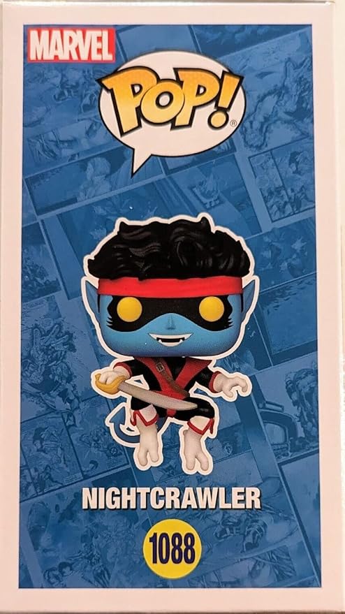 Funko Pop! Nightcrawler X-Men 1088 Action Figure Bobblehead Pop - Figurio