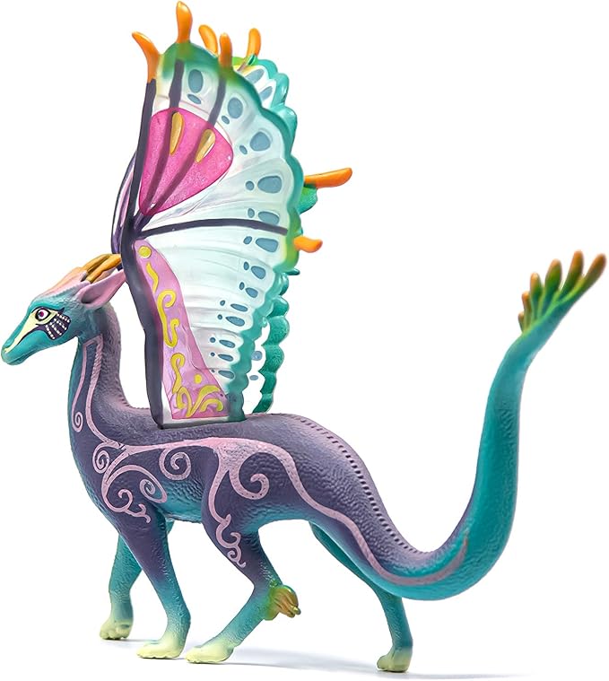 Schleich bayala MOVIE, Fairy Princess and the Unicorn Character Toys, Antylar Dragon Toy Figurine, Ages 5+ - Figurio