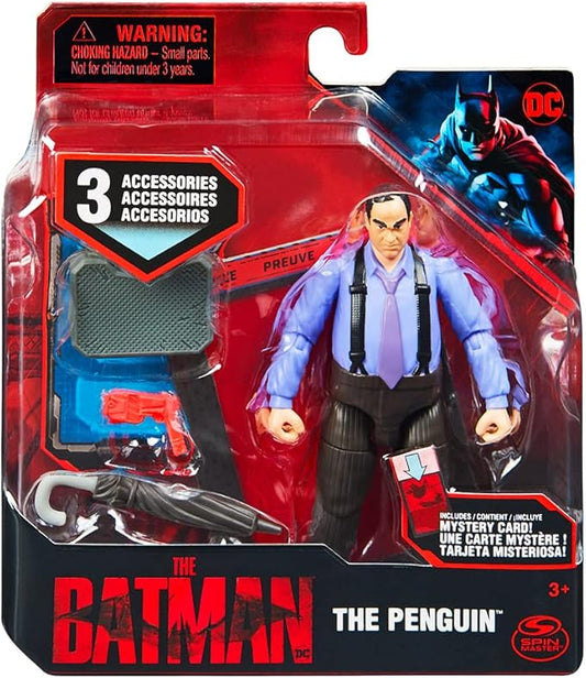 The Batman 2022 Movie Series 4-inch Action Figure The Penguin - Figurio