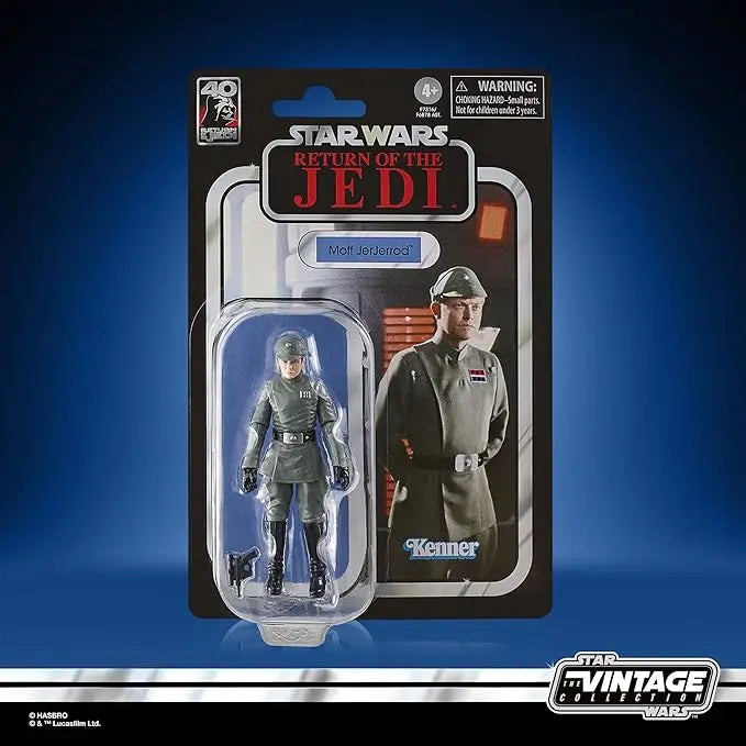 STAR WARS The Vintage Collection Moff Jerjerrod, Return of The Jedi 3.75-Inch Collectible Action Figure, Ages 4 and Up - Figurio