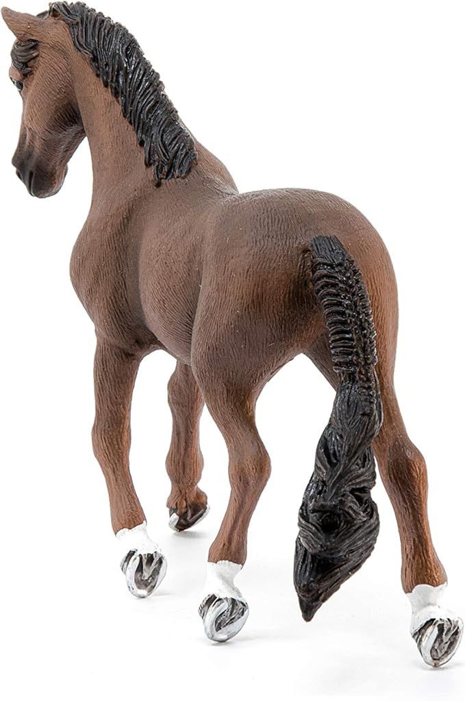 Schleich Horse Club, Horse Toys for Girls and Boys Trakehner Gelding Horse Toy Figurine, Ages 5+ - Figurio