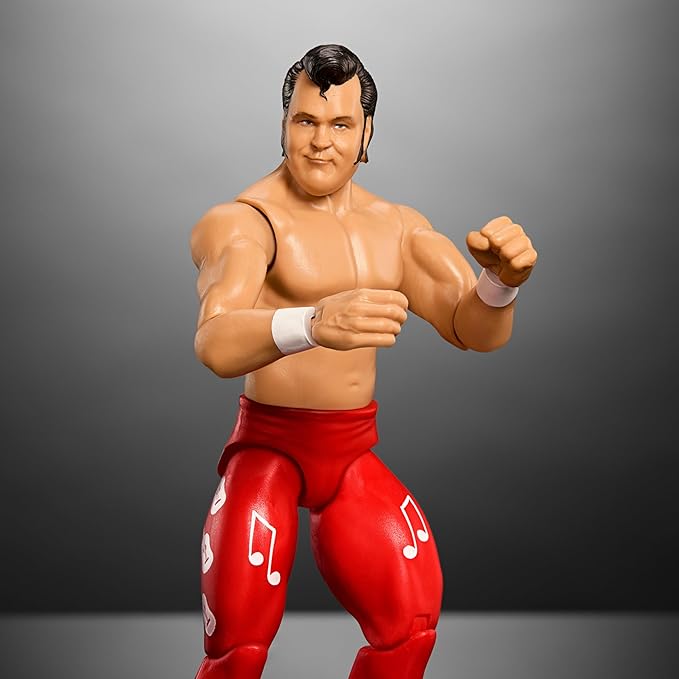 Mattel WWE Action Figure, 6-inch Collectible Honky Tonk Man with 10 Articulation Points & Life-Like Look - Figurio