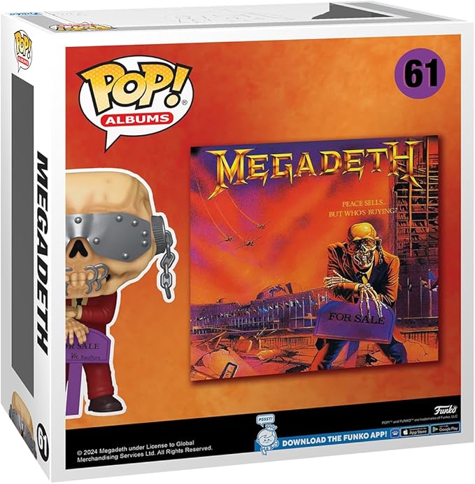 Funko Pop! Albums: Megadeth - Peace Sells... But Who's Buying? - Figurio