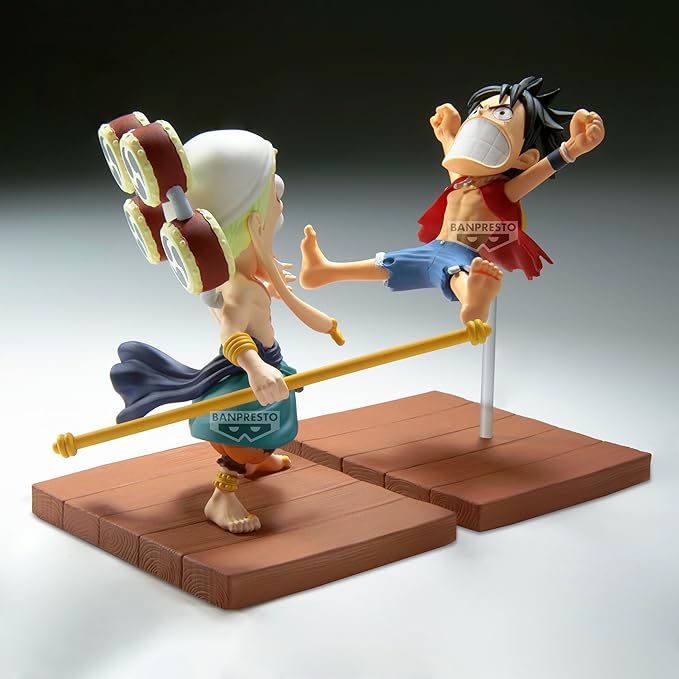 Banpresto - One Piece - Log Stories - Monkey D. Luffy & Enel, Bandai Spirits World Collectable Figure - Figurio