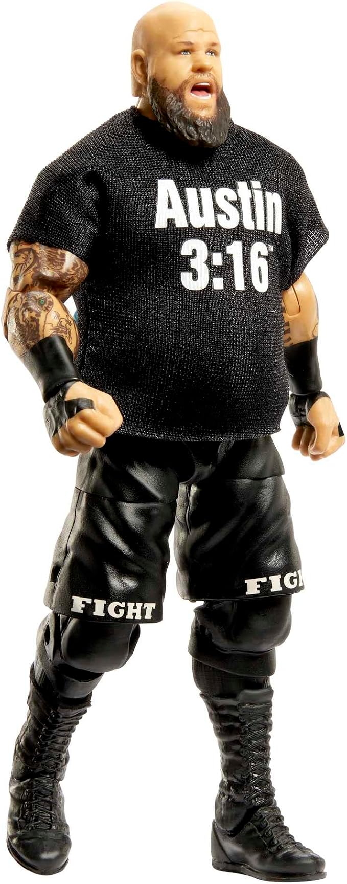 Mattel WWE Kevin Owens Elite Collection Action Figure, Deluxe Articulation & Life-like Detail with Iconic Accessories, 6-inch - Figurio