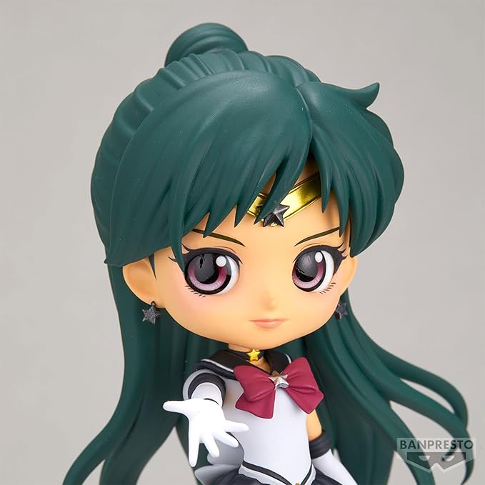 Banpresto - Pretty Guardian Sailor Moon Cosmos The Movie - Eternal Sailor Pluto (ver. A), Bandai Spirits Q Posket Figure - Figurio