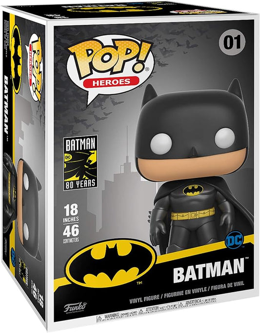 Funko Pop! Heroes: DC - Batman 18 Inch Vinyl Figure - Figurio